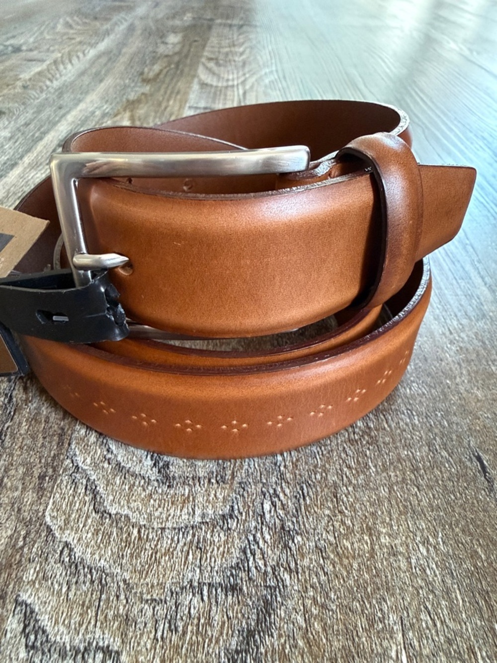 Bench Craft | Light Brown Leather Belt